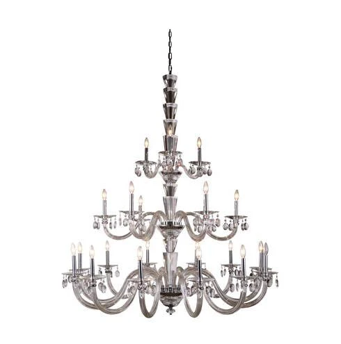 Chrome 21-Light Chandelier - Image 1