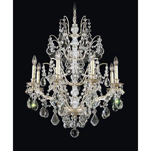 Clear Legacy Collection Chandelier, 28W x 32H x 28D - Image 1