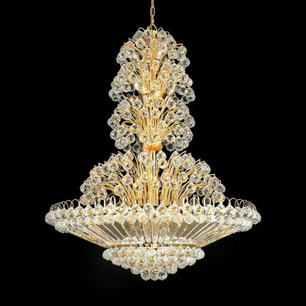 Gold plated 33 Light crystal Chandelier - Image 1