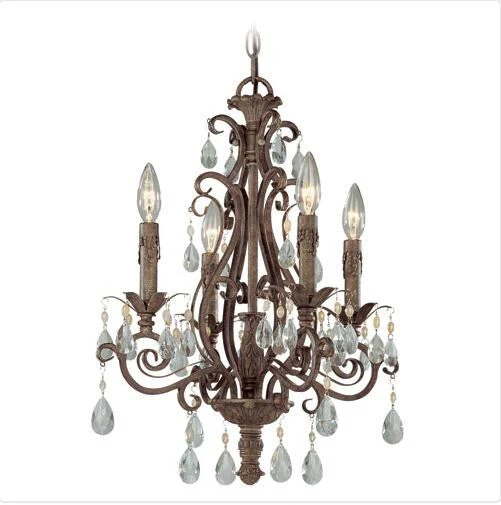 Four Light Chandelier - Image 1