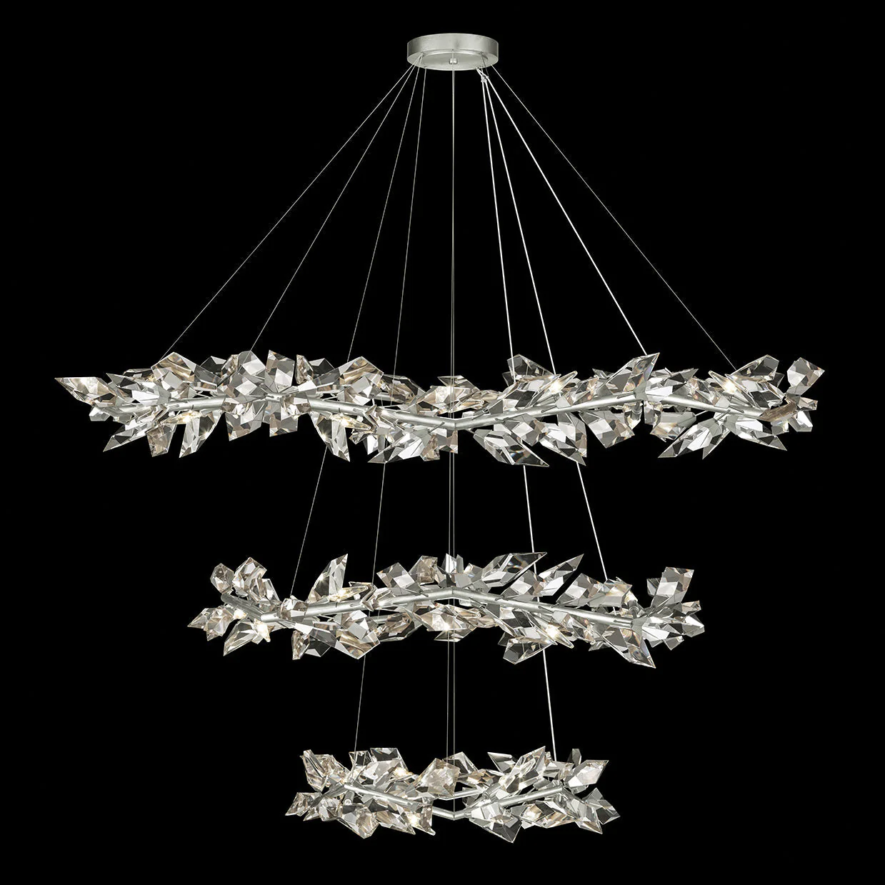 Fine Art Foret Single Tier Round Pendant - Image 1