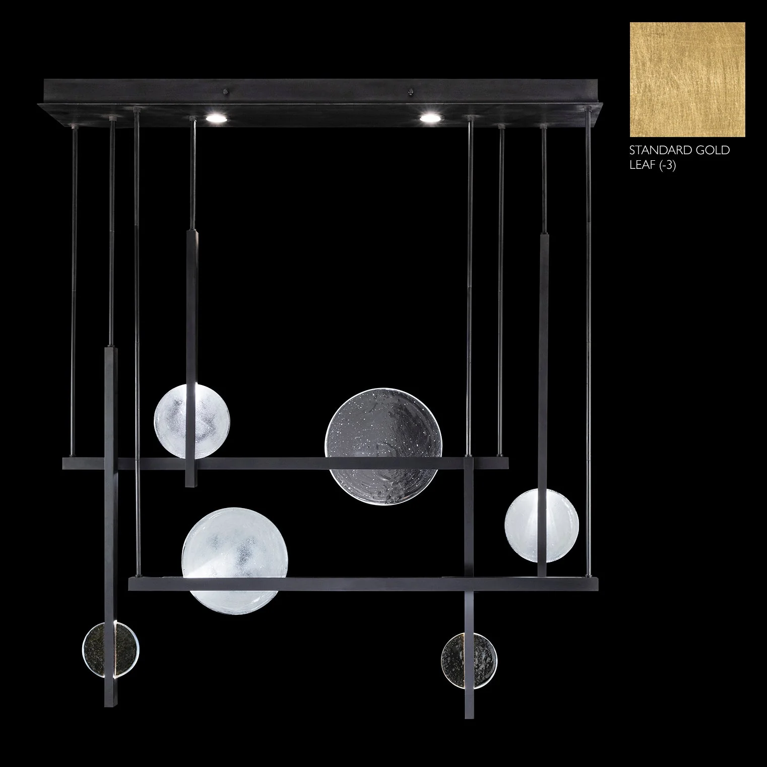 Fine Art Selene 56.5" Pendant in New Moon - Image 1