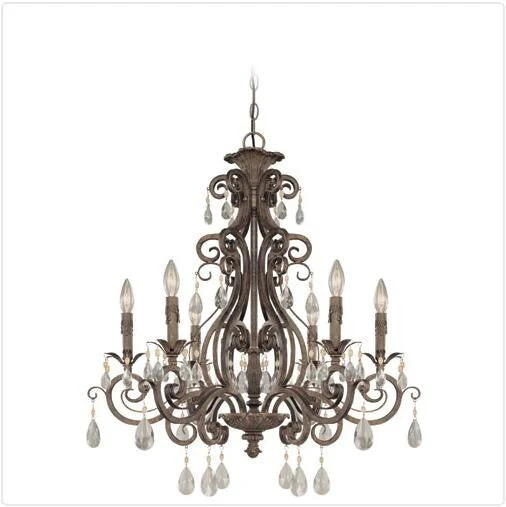 Six Light Chandelier - Image 1
