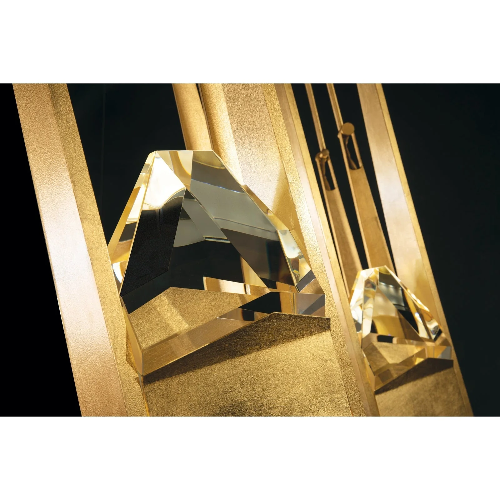 Fine Art Strata 50" Five Drop Linear Pendant - Image 3