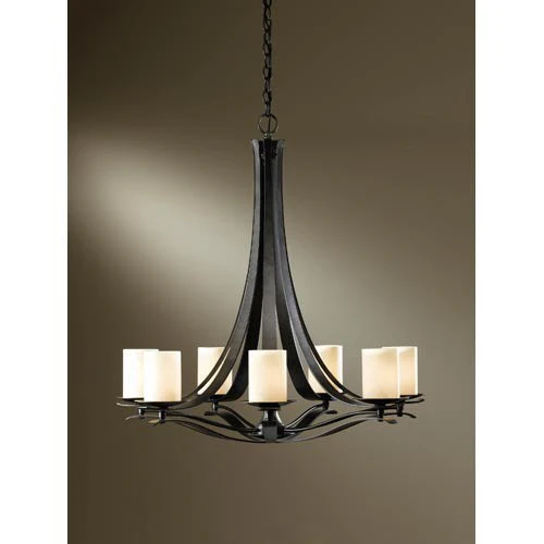 Berceau Dark Smoke Seven-Light Chandelier - Image 1