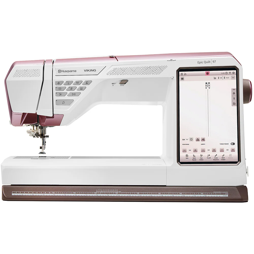 Husqvarna Viking Epic Quilt 97 with Quilting Kit