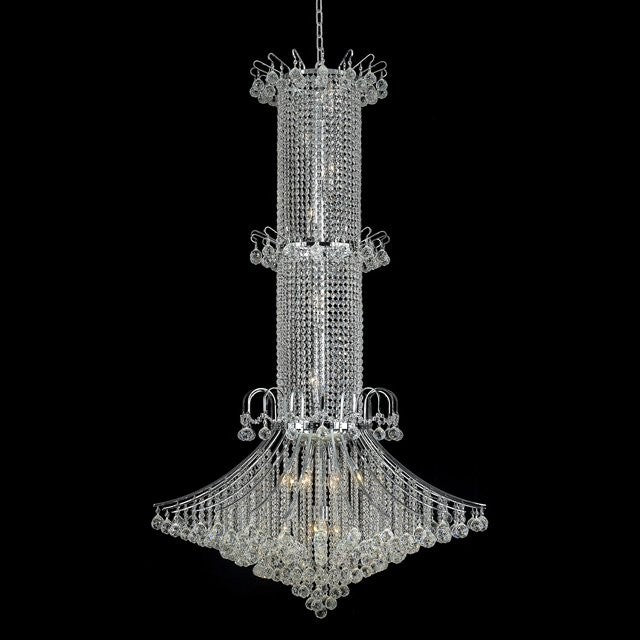 Polished chrome 20 Light crystal Chandelier - Image 1