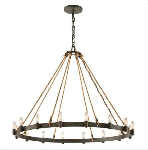 Bronze Pike Place 16-Light Chandelier - Image 1