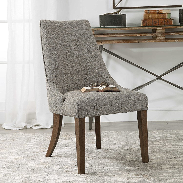 Uttermost Daxton Woven Armless Accent Chair - Image 3