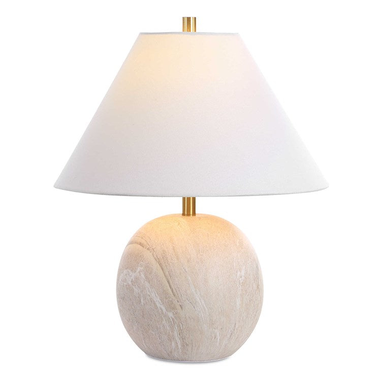 Casa Bella Living Neutral Toned Water Marbling Accent Lamp ~ LAST CHANCE SALE ~ LIMITED QUANTITY - Image 3
