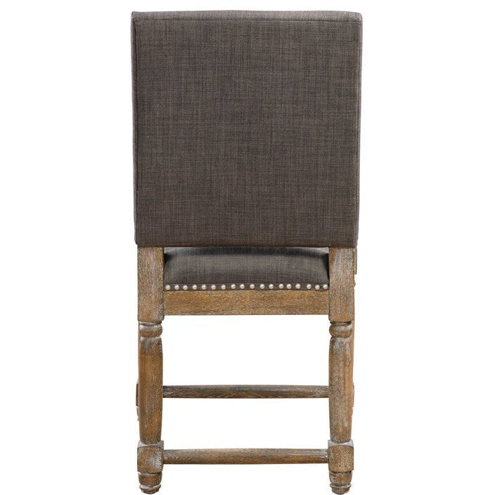 Uttermost Laurens Weathered Gray Dining Chair - Image 3