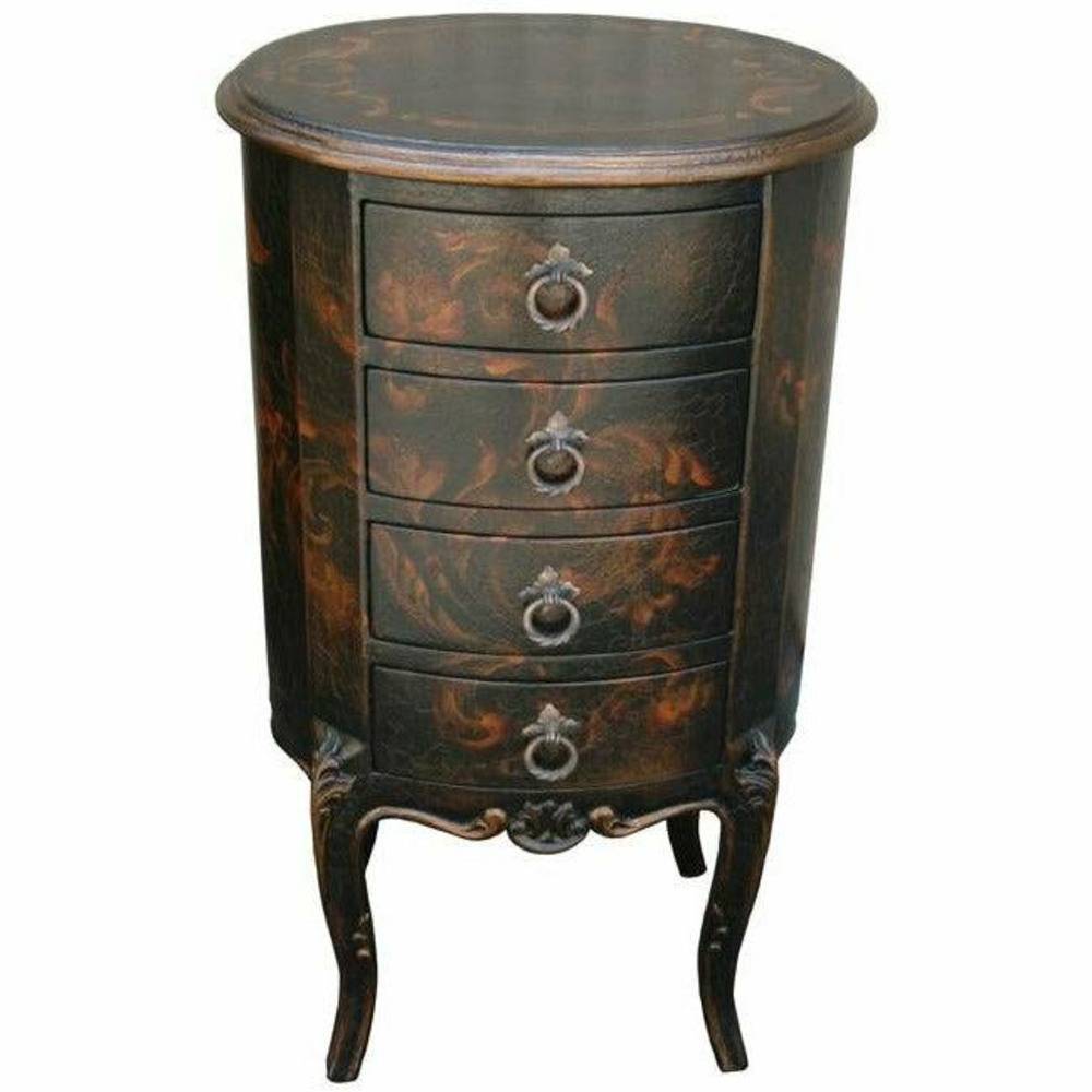 Casa Bonita Peruvian Hand-Painted Carved Wood Solene Chest - Image 1