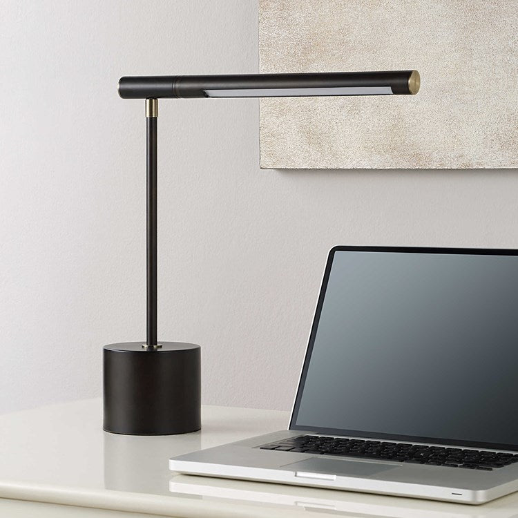 Casa Bella Living Rich Dark Bronze Horizontal Desk Lamp - Image 1