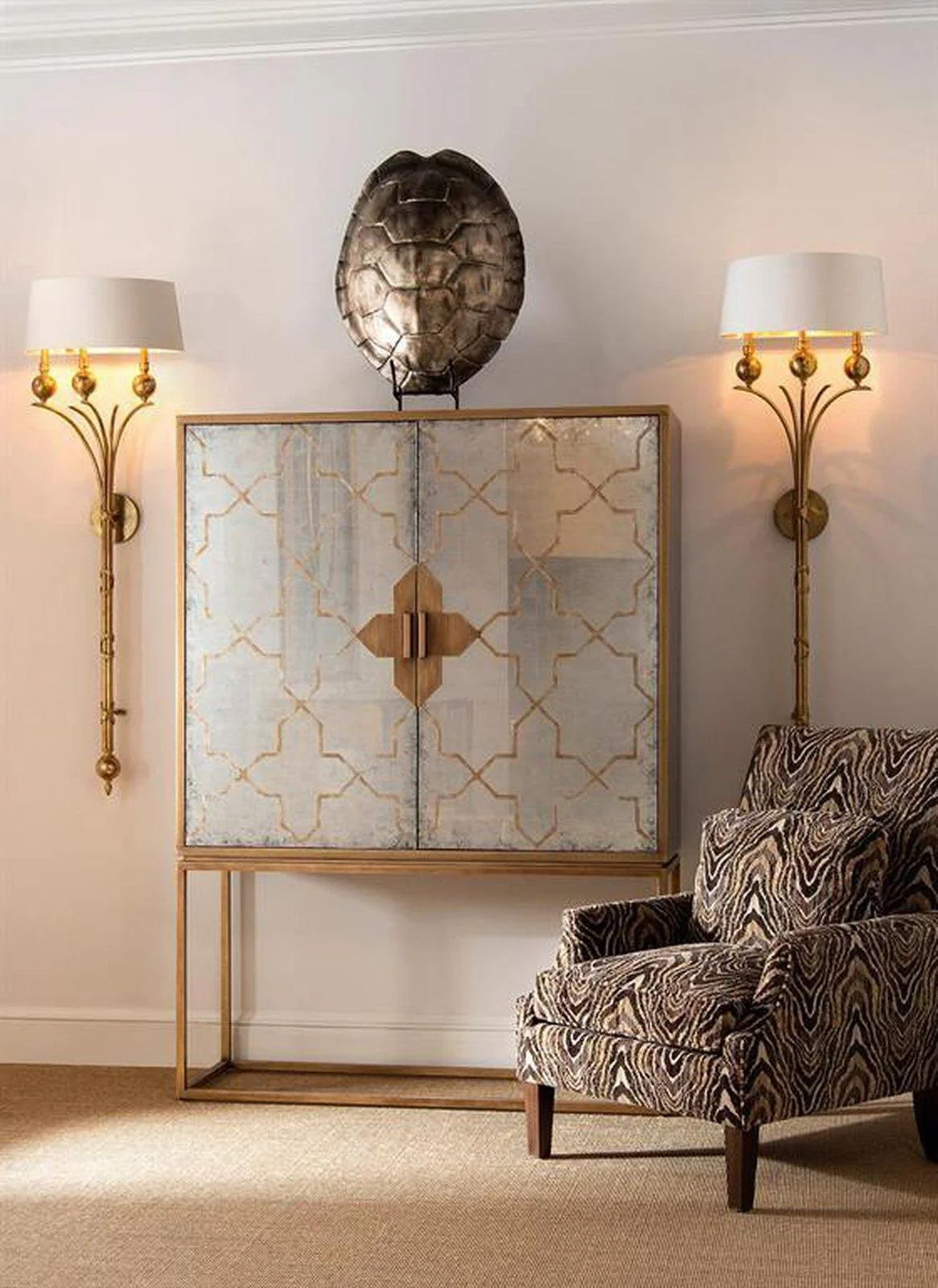 John Richard Three-Light Wall Sconce - Image 2