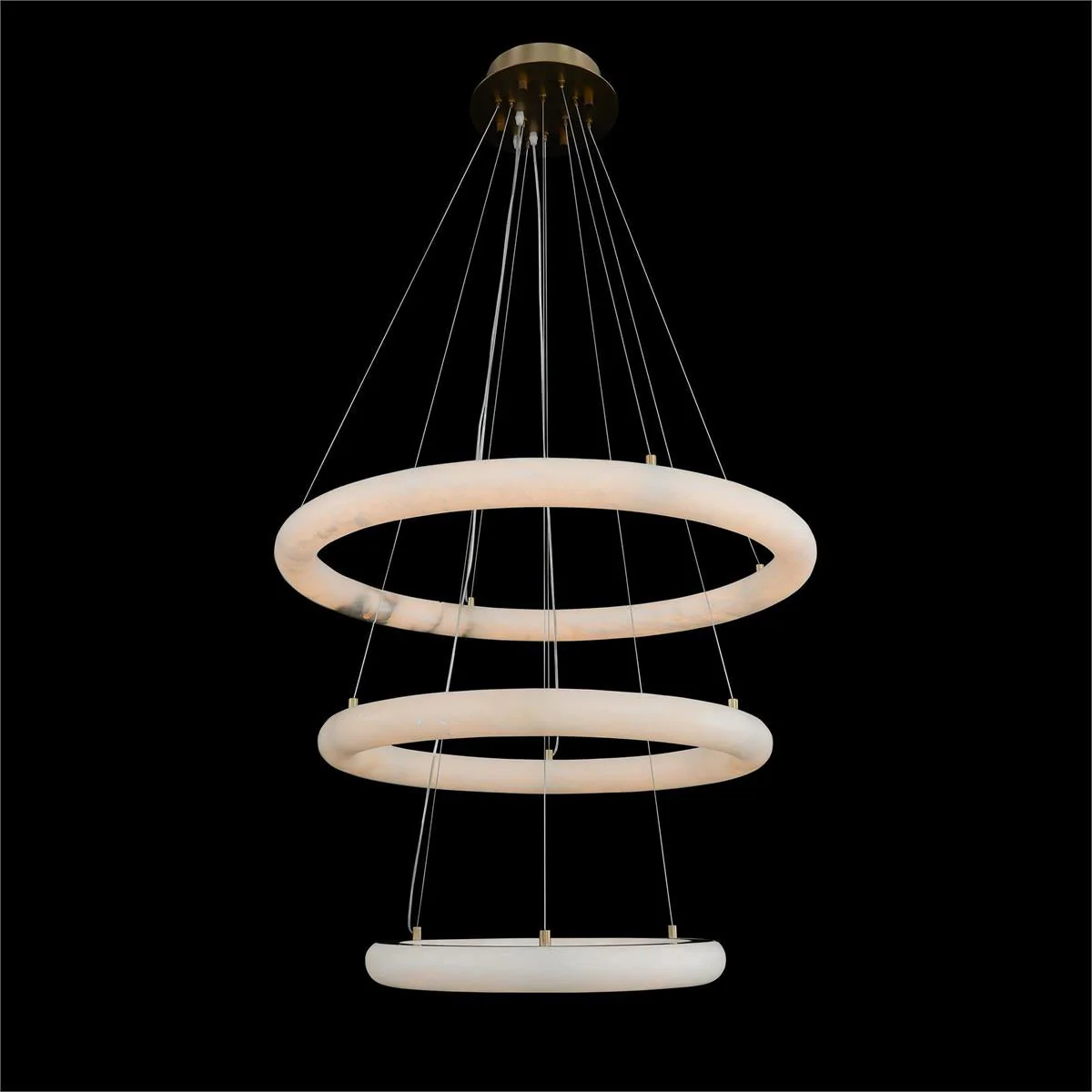 John Richard Luca Three-Tier Pendant Chandelier - Image 1