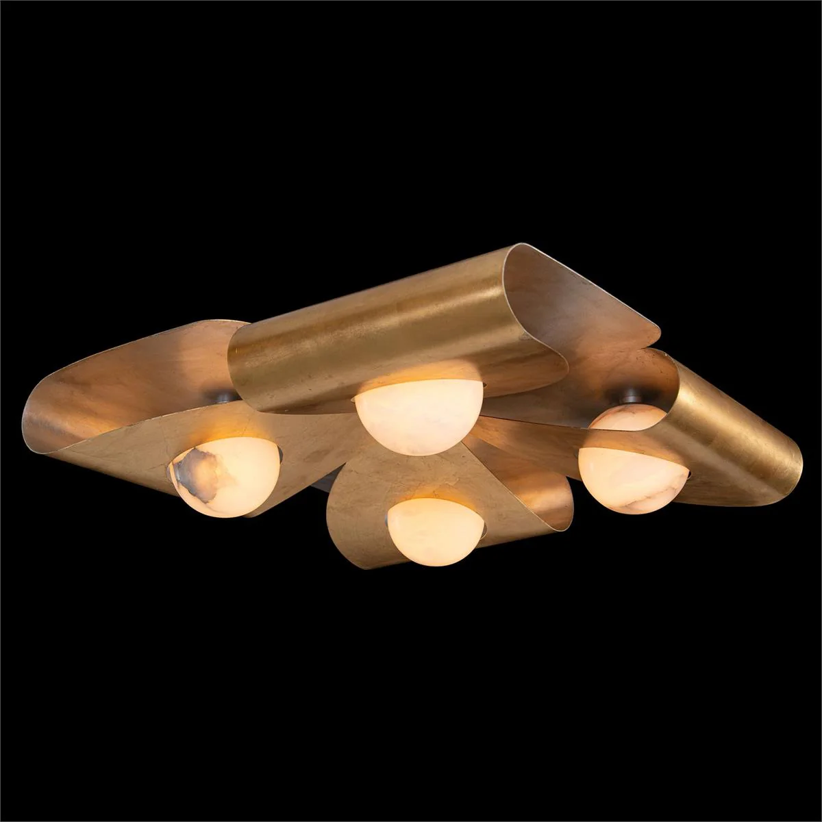 John Richard Dobrar Four-Light Flush Mount and Wall Sconce - Image 3