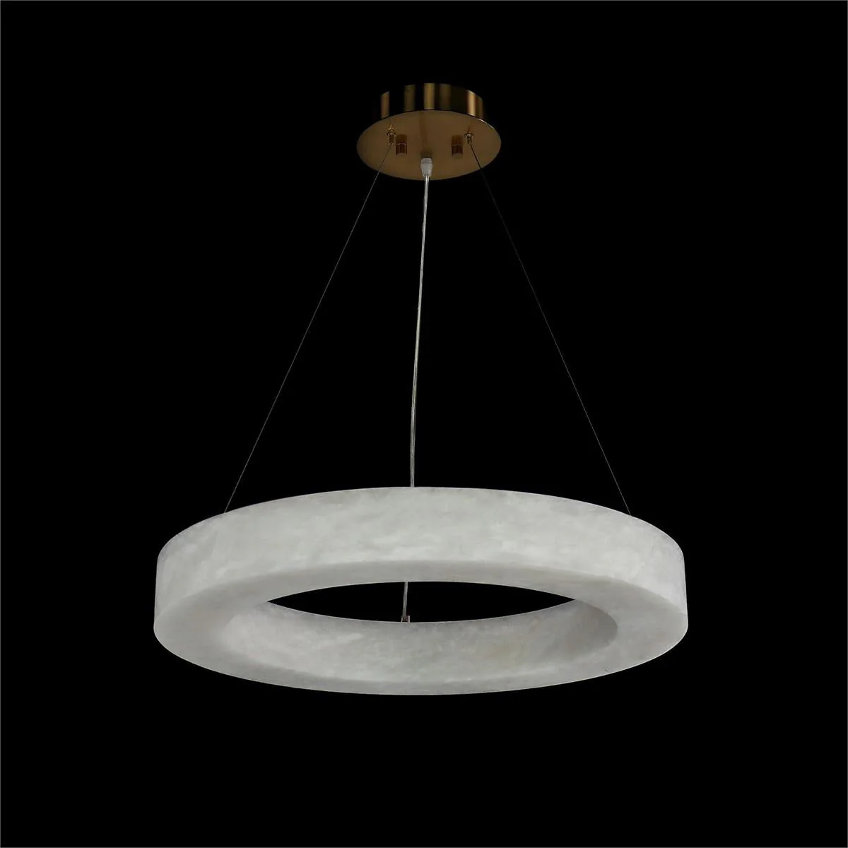 John Richard Alabaster Halo Pendant, Small - Image 2