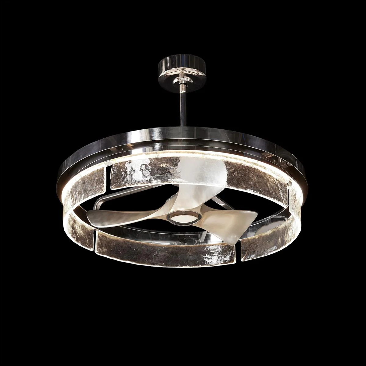 John Richard Sinclair Chandelier with Fan - Image 1