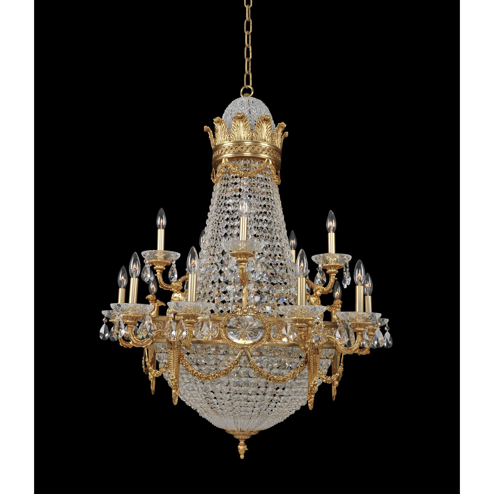 Allegri Marseille 36 Inch 25 Light Chandelier Cp548 - Image 2