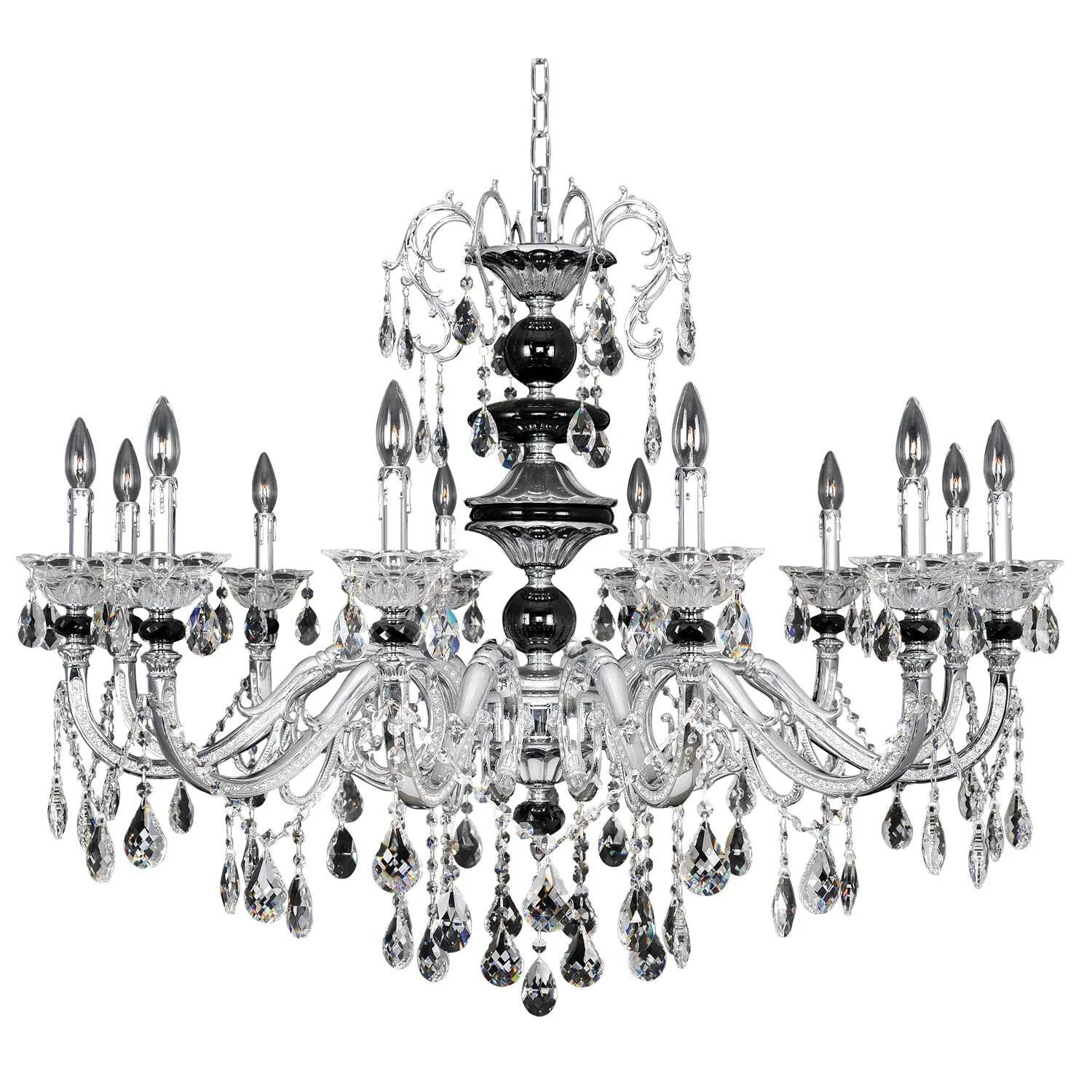 Allegri Faure 43 Inch 12 Light Chandelier Cp760 - Image 1