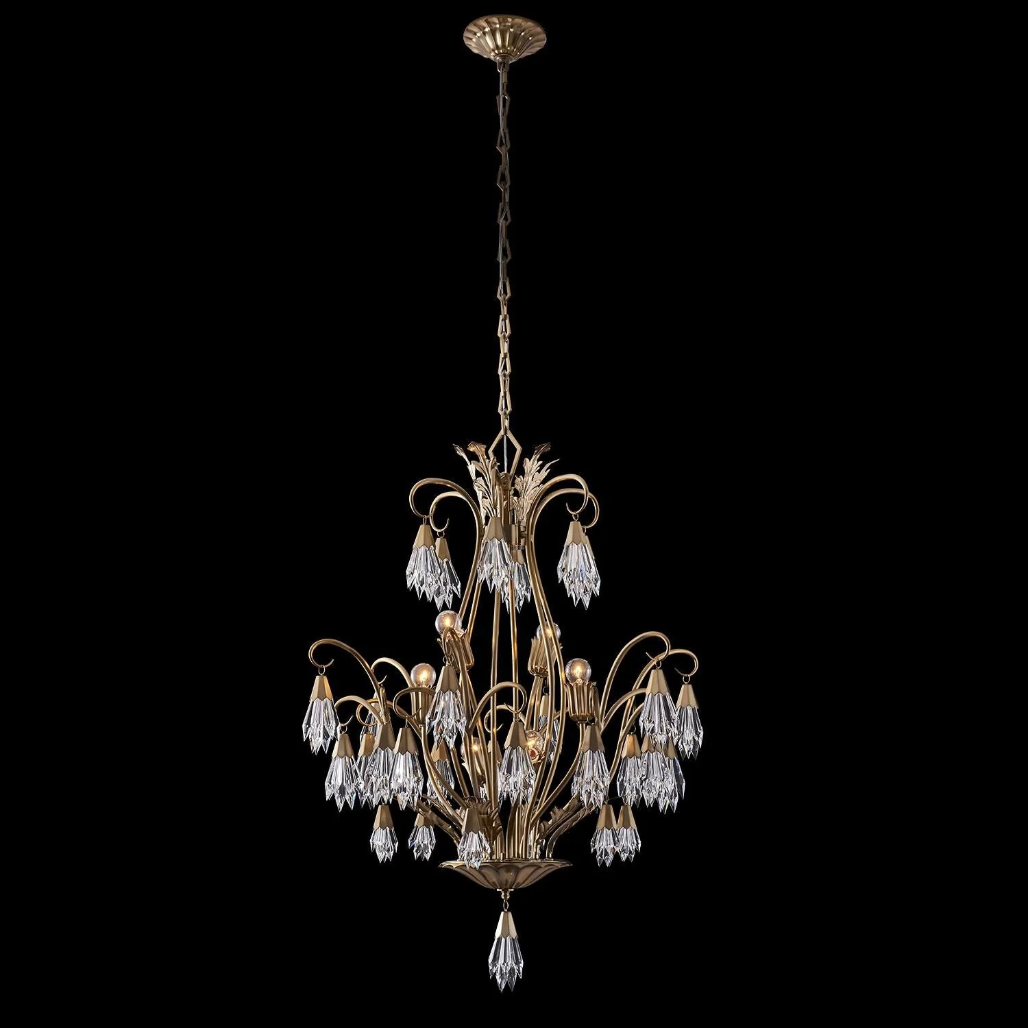 Allegri Tulipani 6 Light Mini Chandelier Cp799704 - Image 1