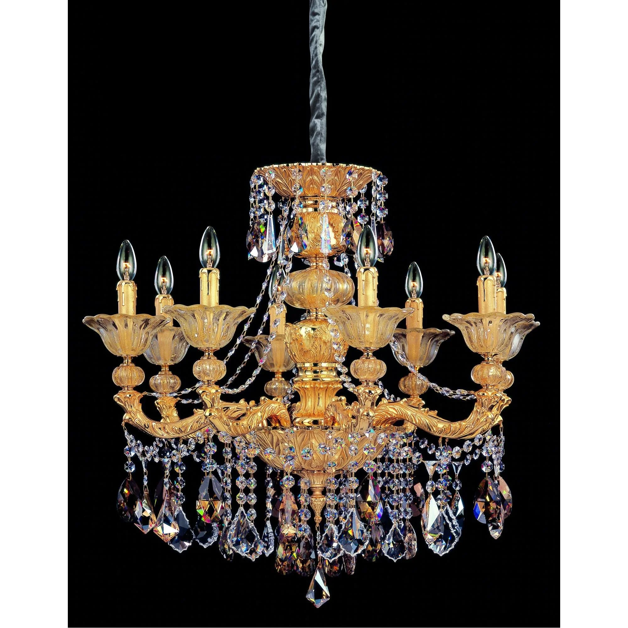 Allegri Mendelssohn 31 Inch 8 Light Chandelier Cp8777 - Image 1
