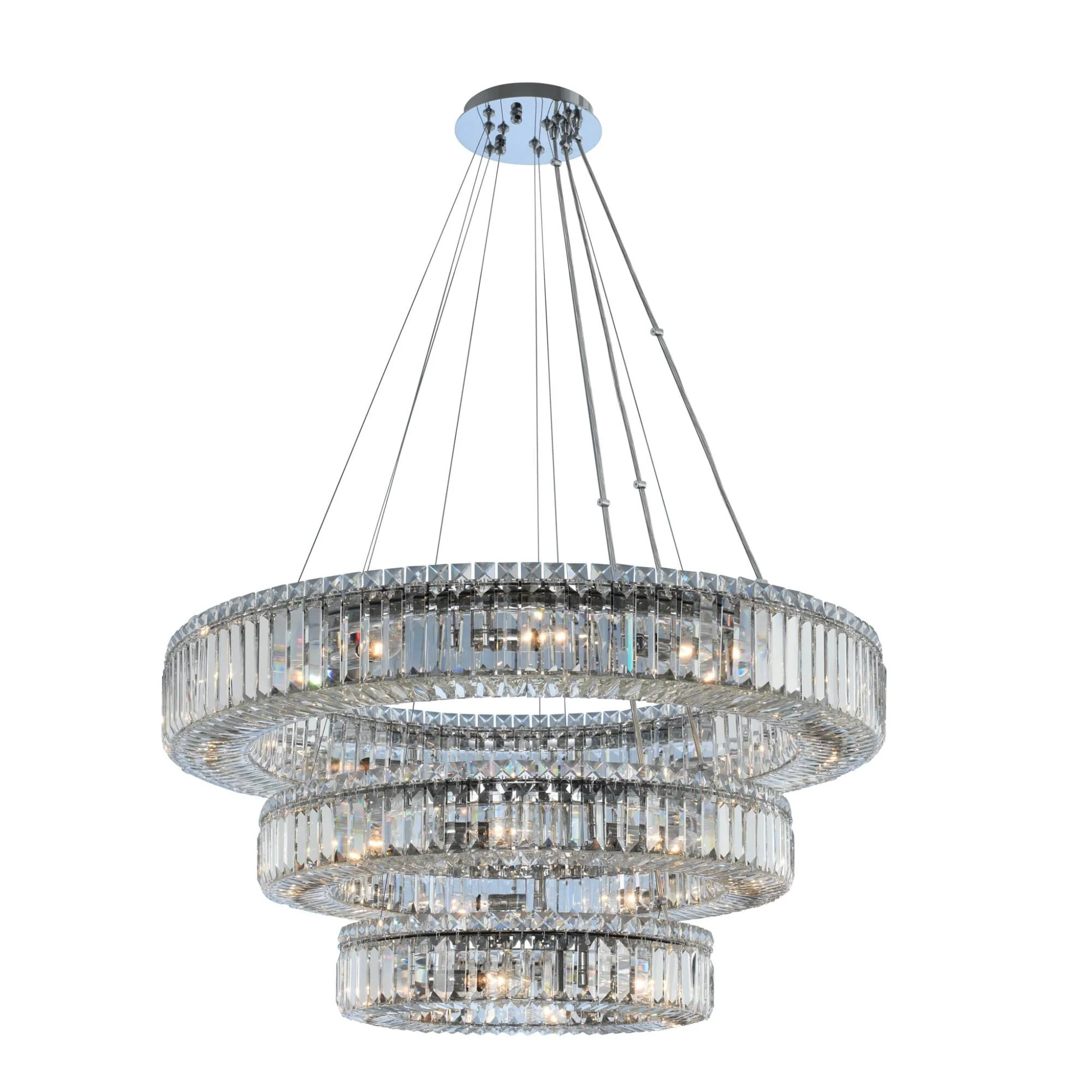 Allegri Rondelle 36 Inch 27 Light Chandelier Cp13109 - Image 2