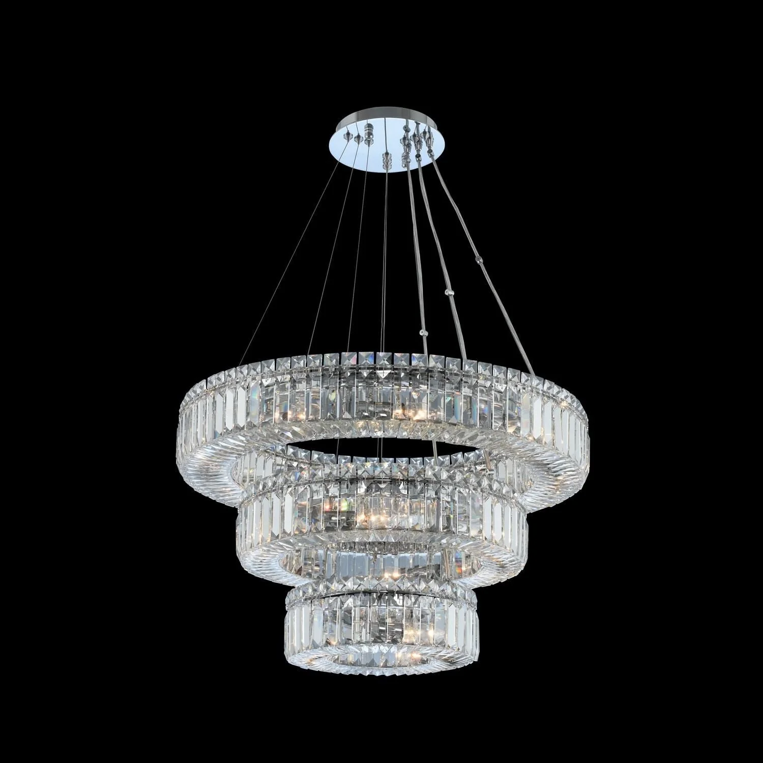 Allegri Rondelle 26 Inch 18 Light Chandelier Cp13116 - Image 1