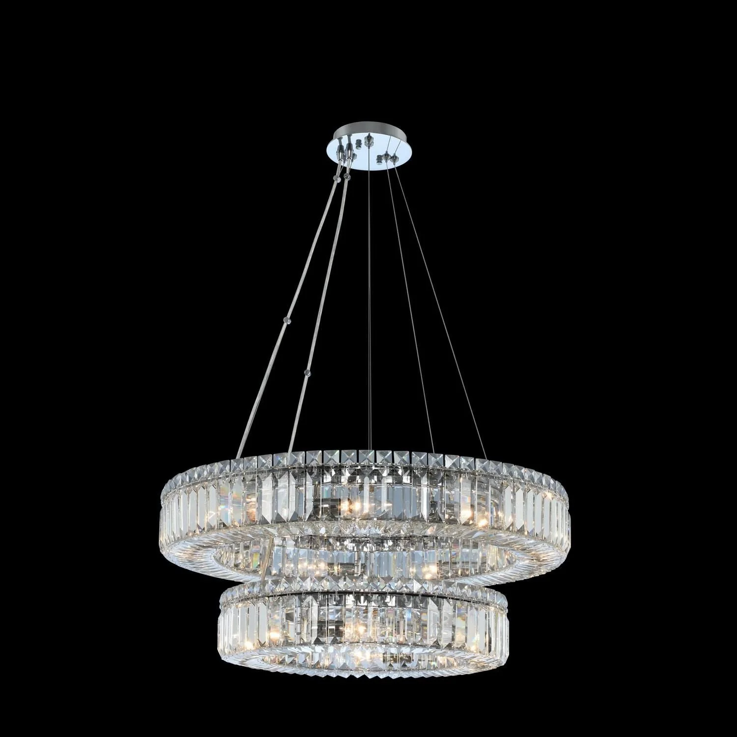 Allegri Rondelle 26 Inch 15 Light Chandelier Cp13128 - Image 1