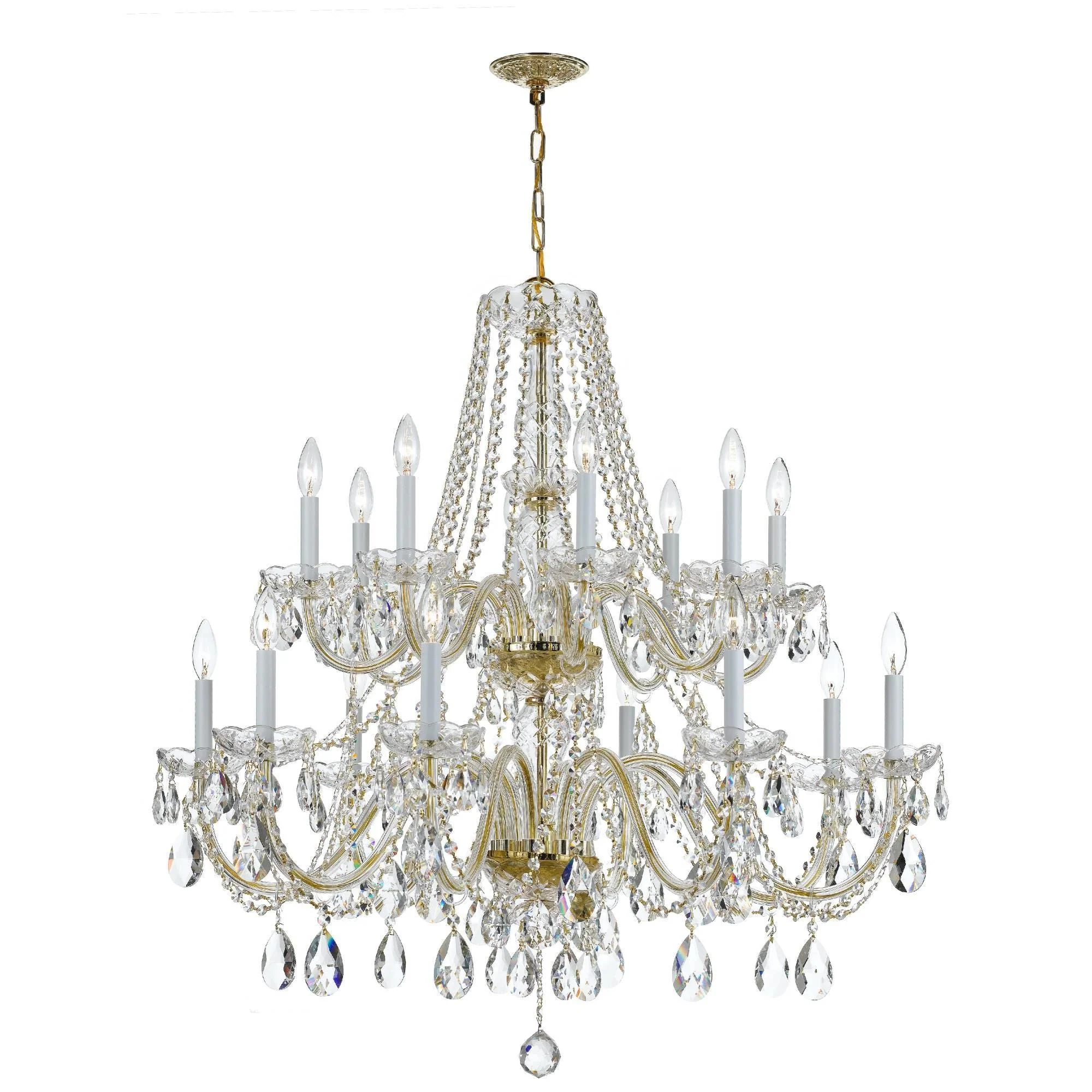 Allure Design Gallery Royalty 37 Inch 16 Light Chandelier Cp792855 - Image 3