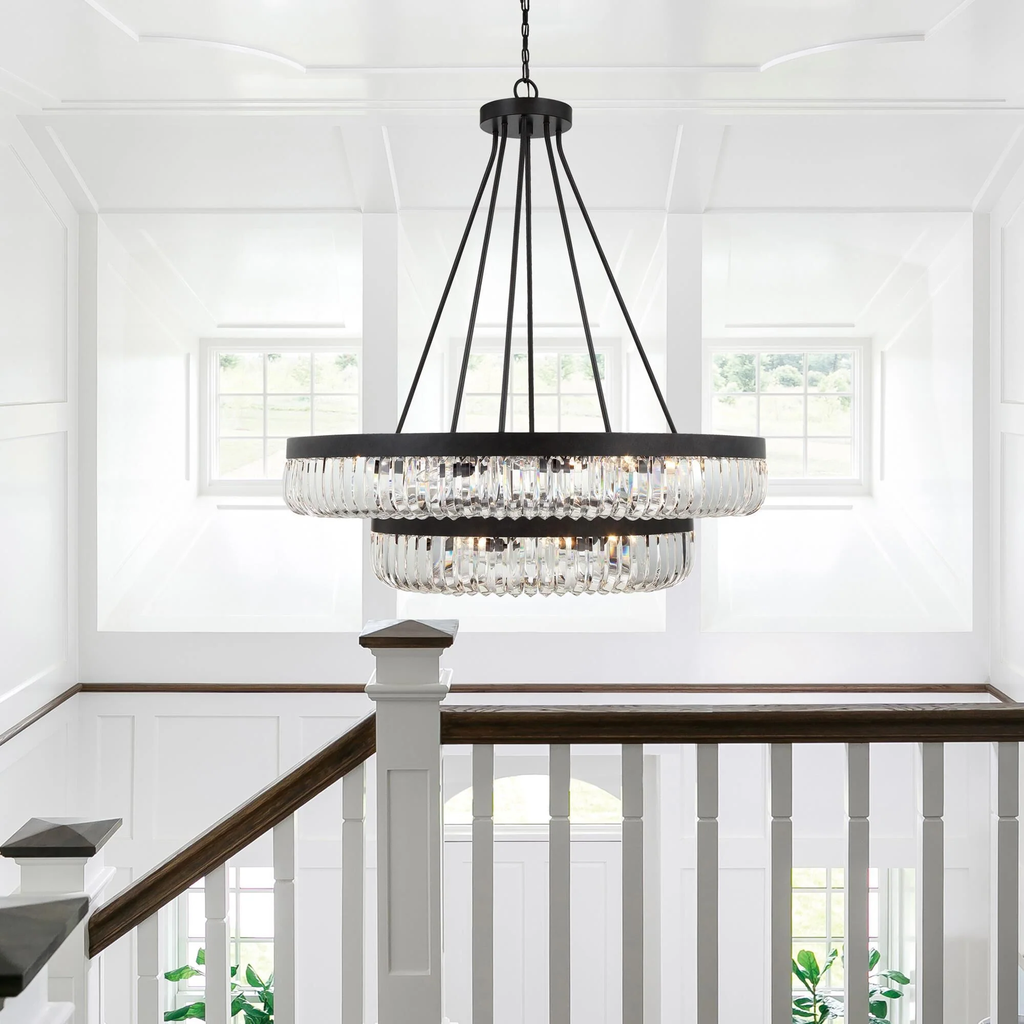 Allure Design Gallery Majestic 42 Inch 26 Light Chandelier Cp792867 - Image 3