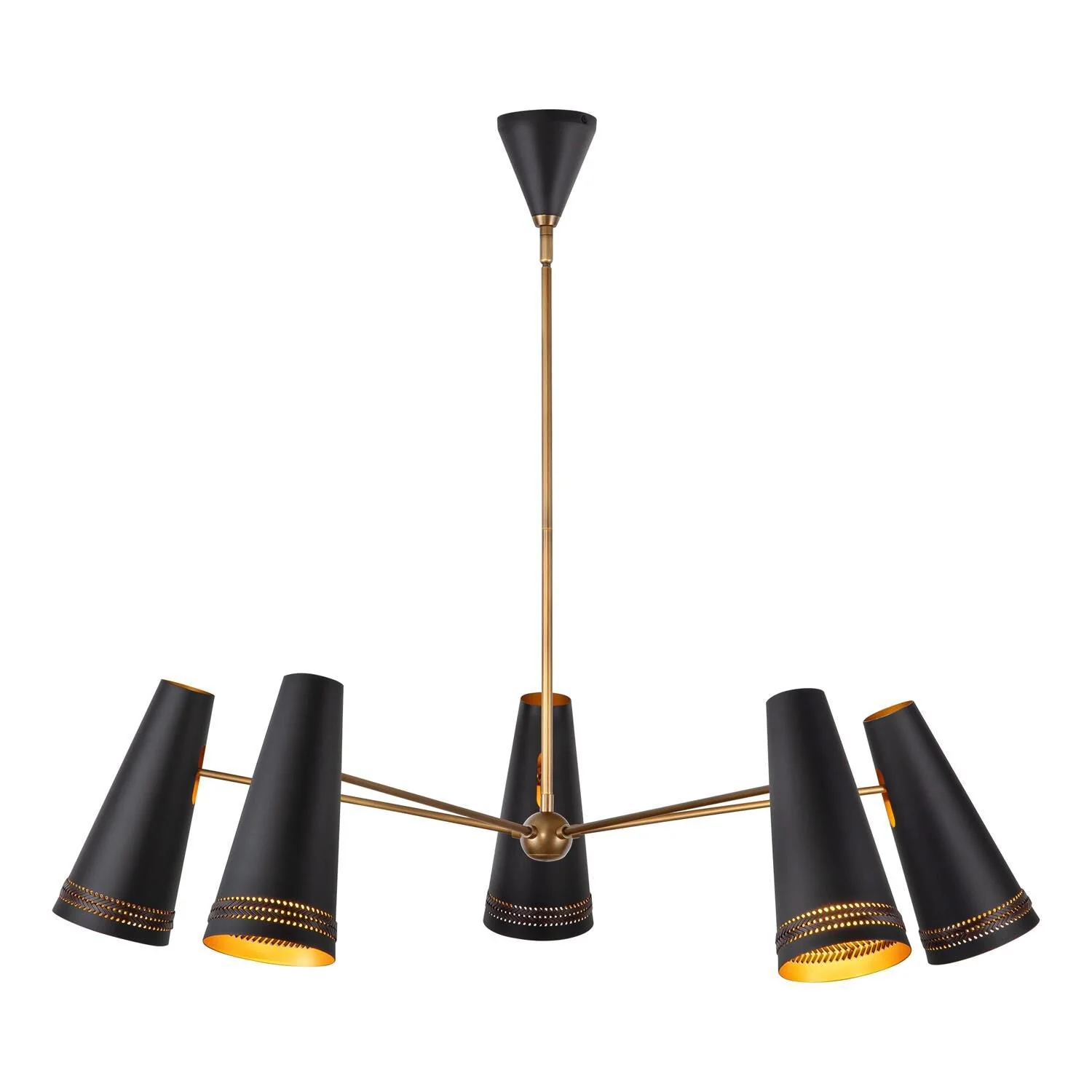 Alora Lighting Alan Pepin Brickell 5 Light Chandelier Cp788810 - Image 1