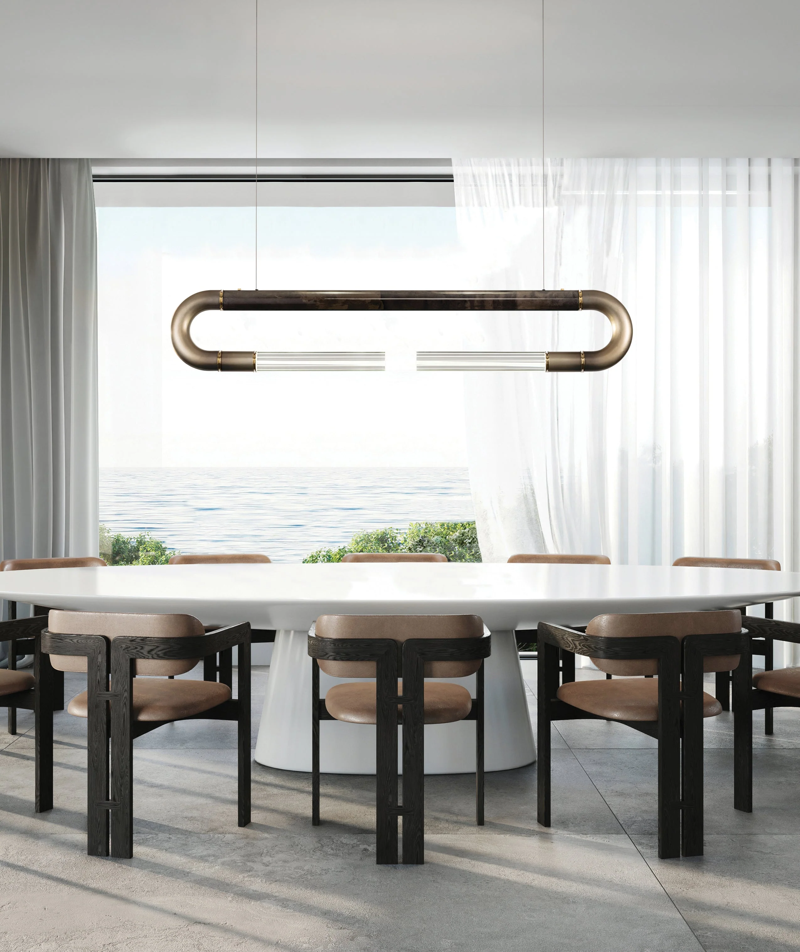 Fine Art Antonia 52" Linear Pendant STK - Image 2
