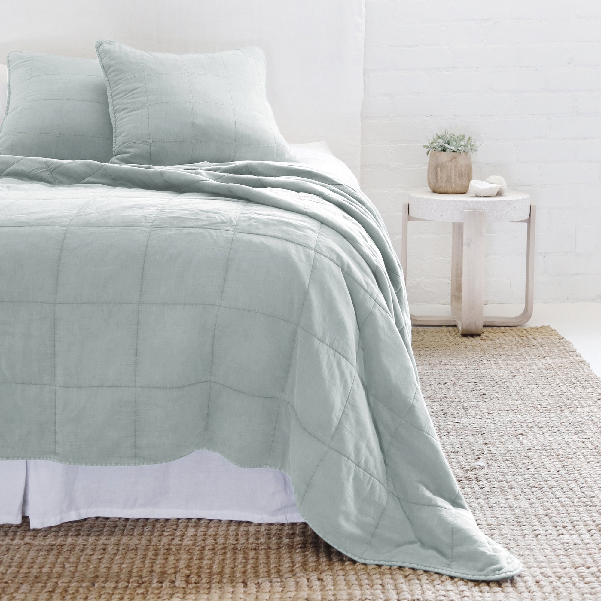 Pom Pom at Home Antwerp Sky Coverlet - Image 1