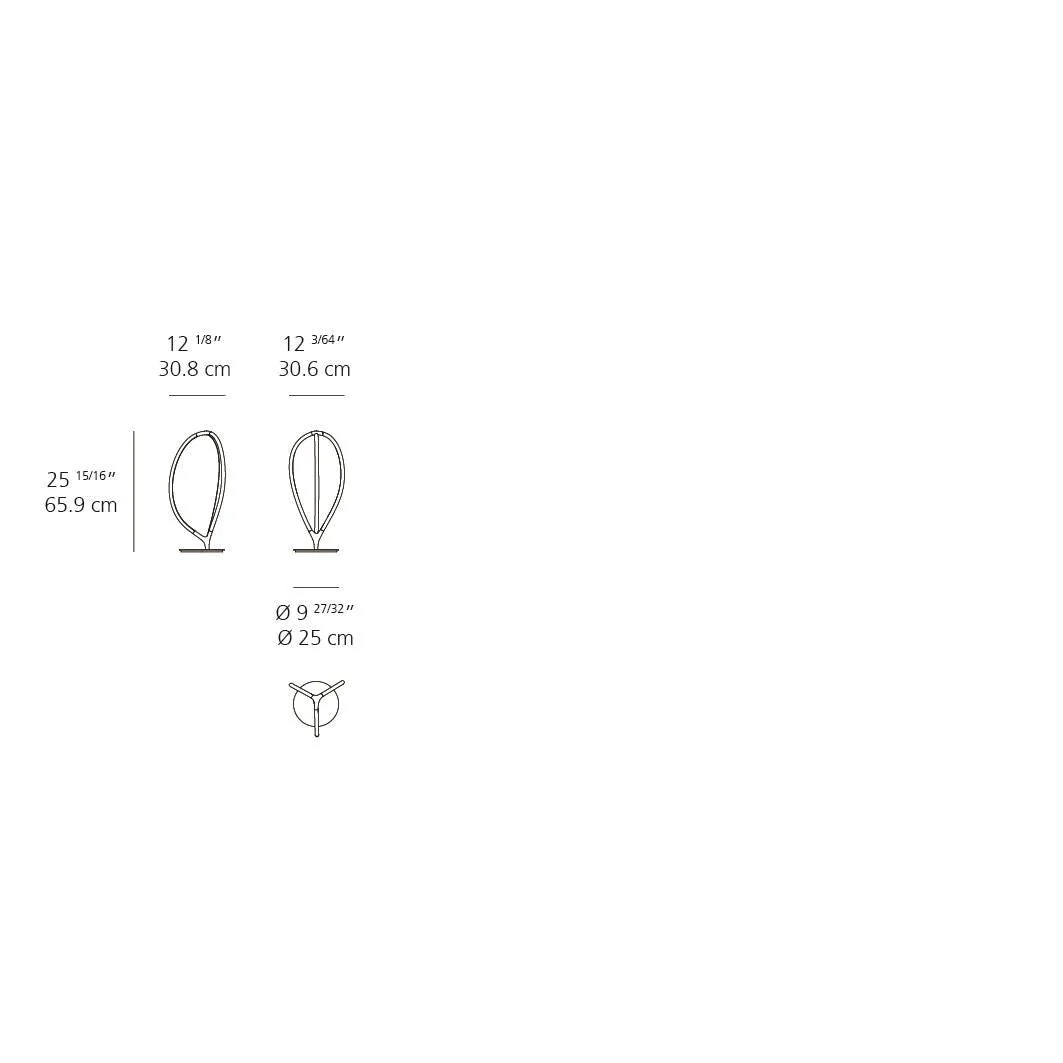 Artemide Ludovica And Roberto Palomba Arrival 25 Inch Table Lamp Cp735534 - Image 2