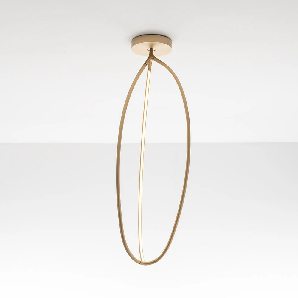 Artemide Ludovica And Roberto Palomba Arrival 1 Light Led Flush Mount Cp735540 - Image 1