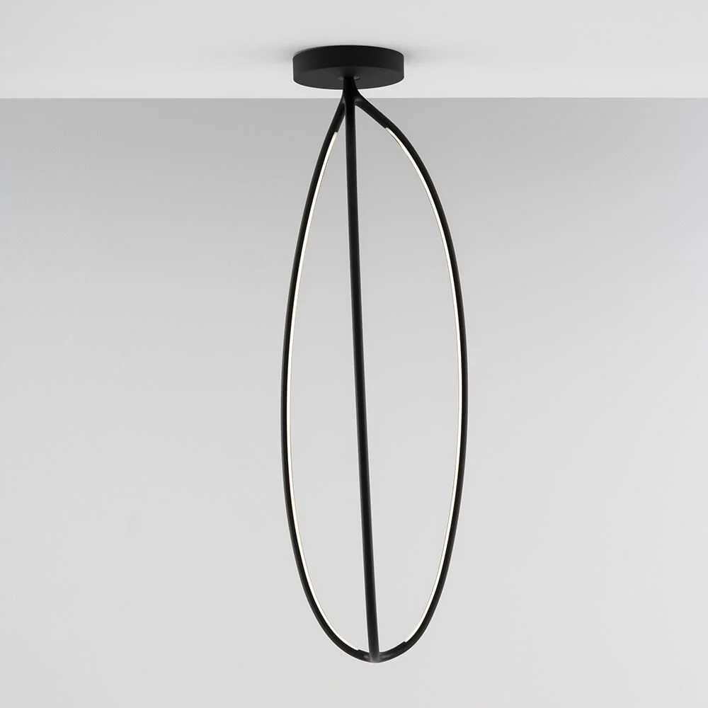Artemide Ludovica And Roberto Palomba Arrival 1 Light Led Flush Mount Cp735540 - Image 3