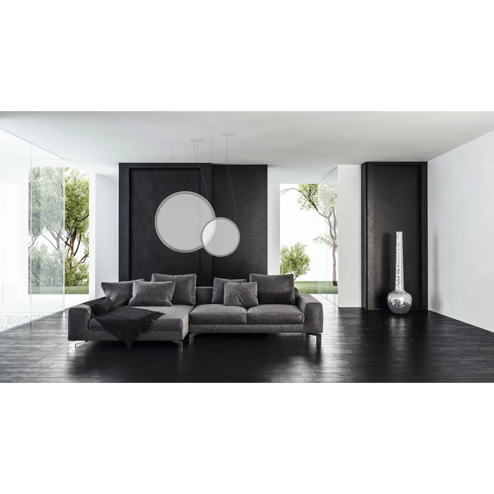 Artemide Ernesto Gismondi Discovery 39 Inch Led Large Pendant Cp438767 - Image 2