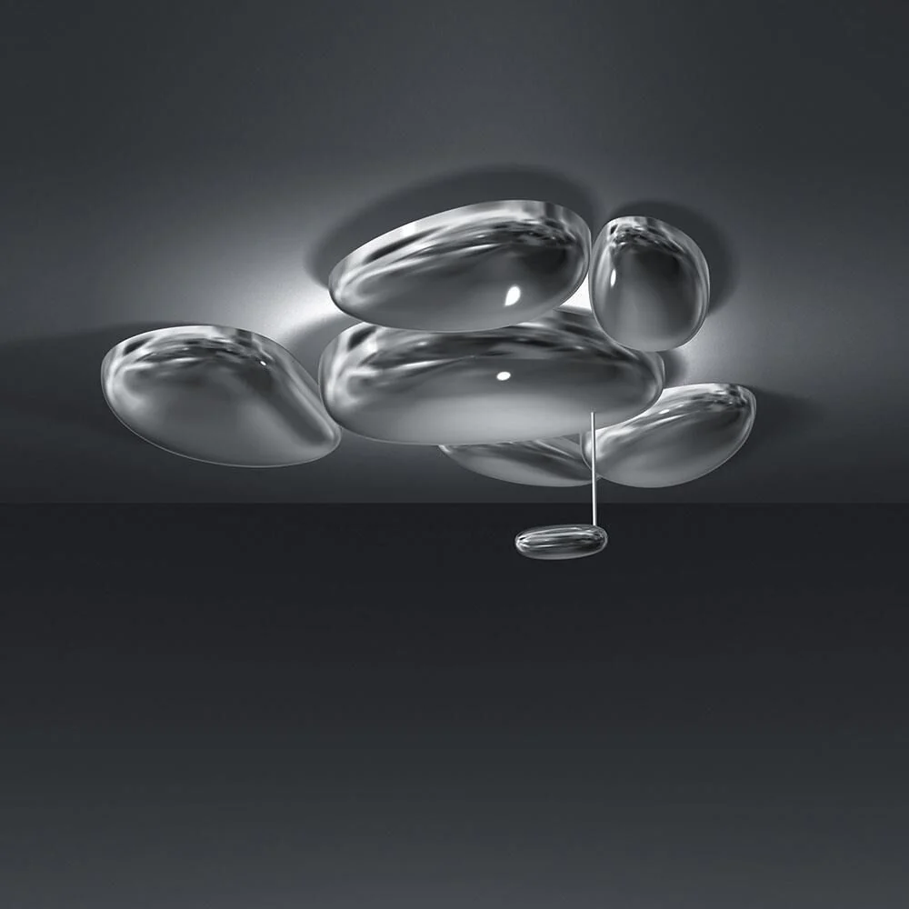 Artemide Ross Lovegrove Skydro 56 Inch 1 Light Led Semi Flush Mount Cp370079 - Image 1