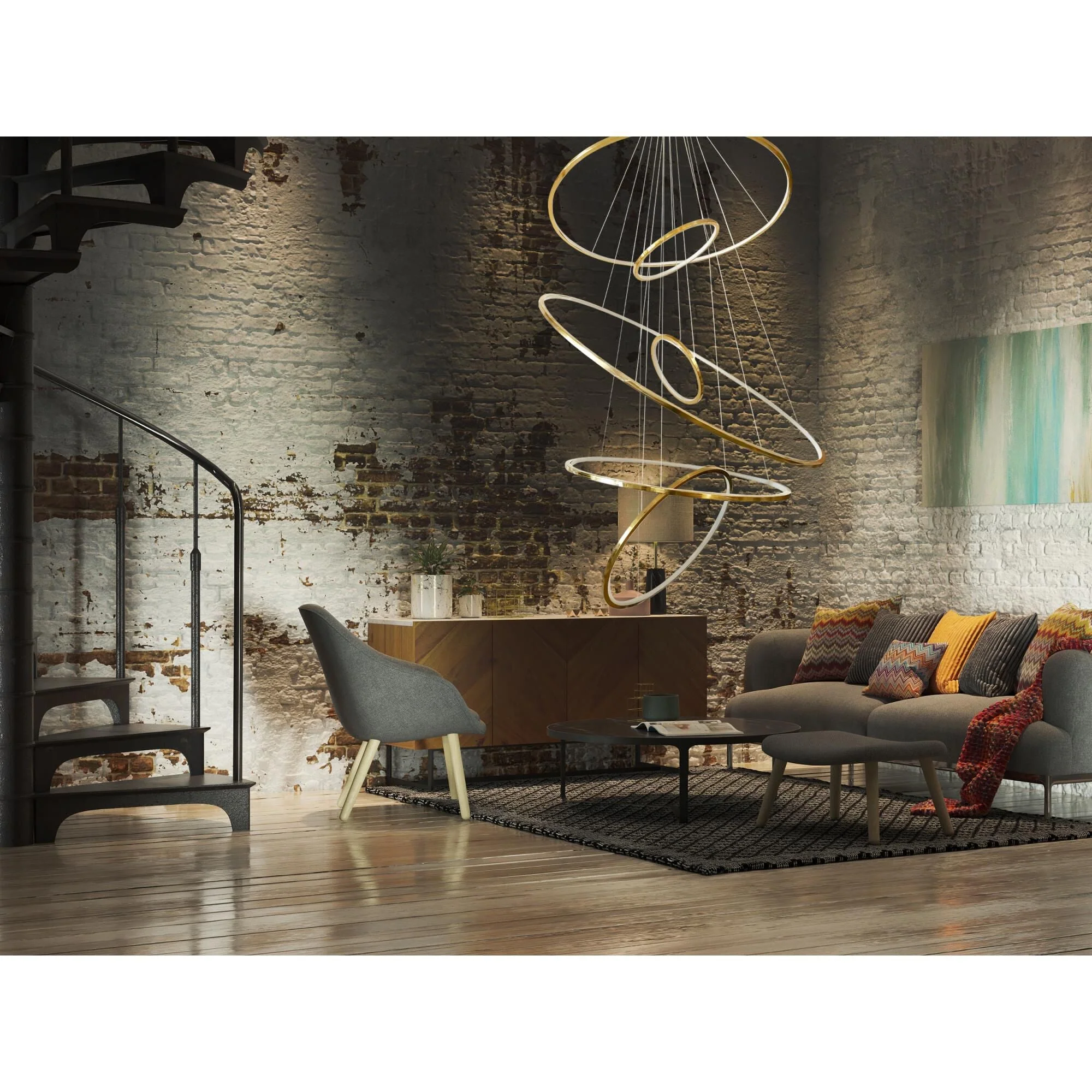 Avenue Lighting 48 Inch Led Chandelier Cp775984 - Image 3