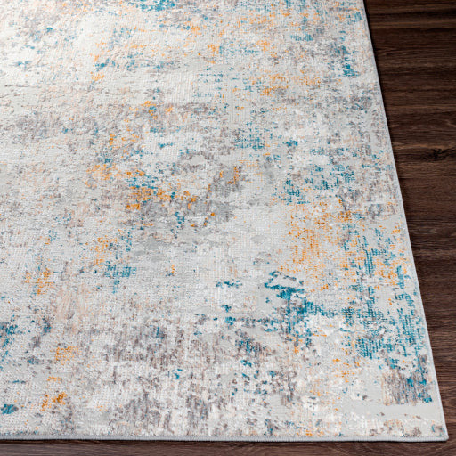 Surya Rugs Carmel Collection Taupe, Blue, Light Gray, Off White, Mustard & Brown Area  Rug CRL-2314 - Image 1