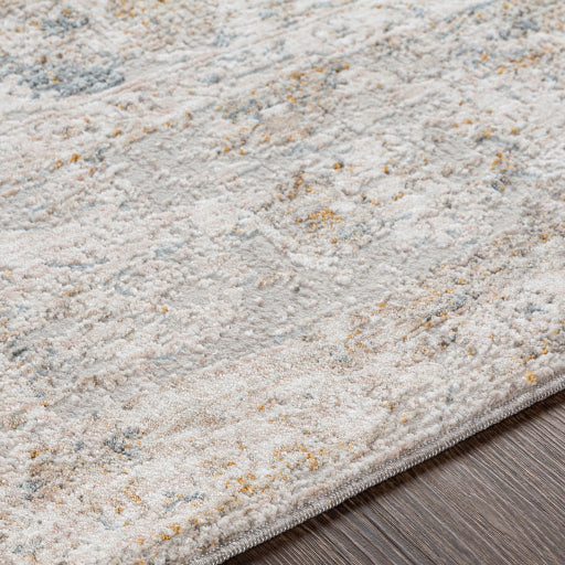 Surya Rugs Carmel Collection Light Gray, Dark Blue, Off White, Gray, Mustard & Brown Area Rug CRL-2306 - Image 3