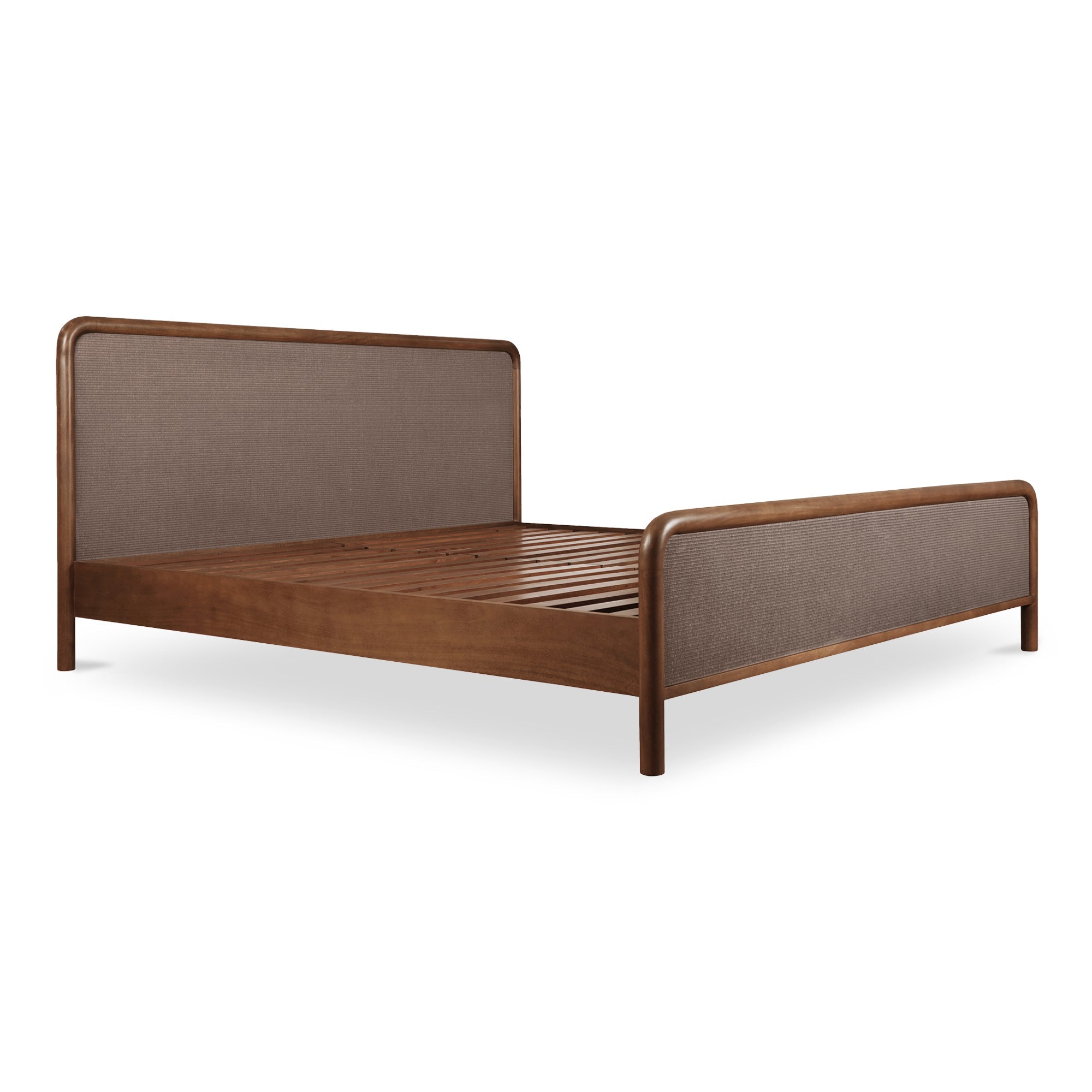 Moe's Home Collection Rye Warm Brown King Bed - Image 3