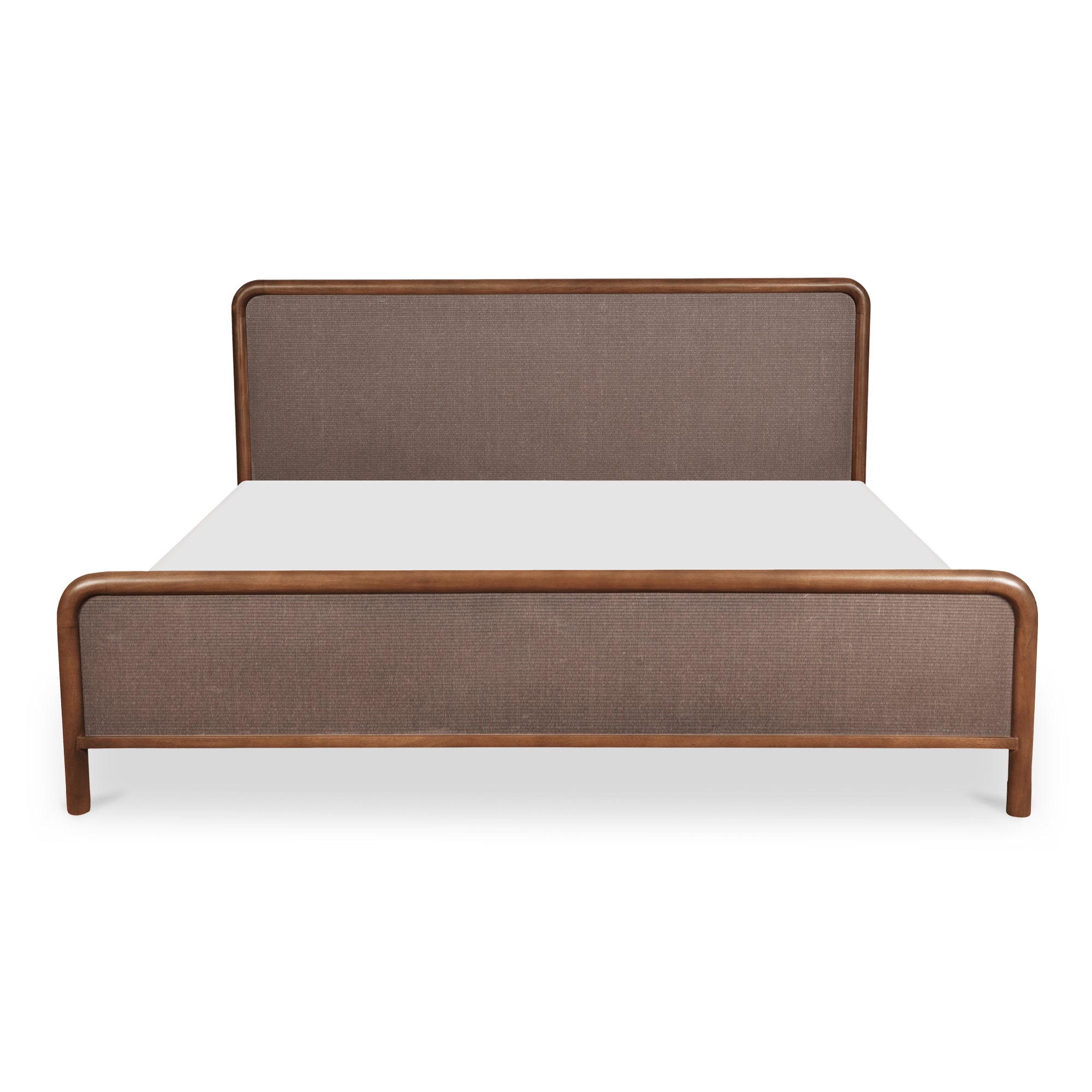 Moe's Home Collection Rye Warm Brown King Bed - Image 1