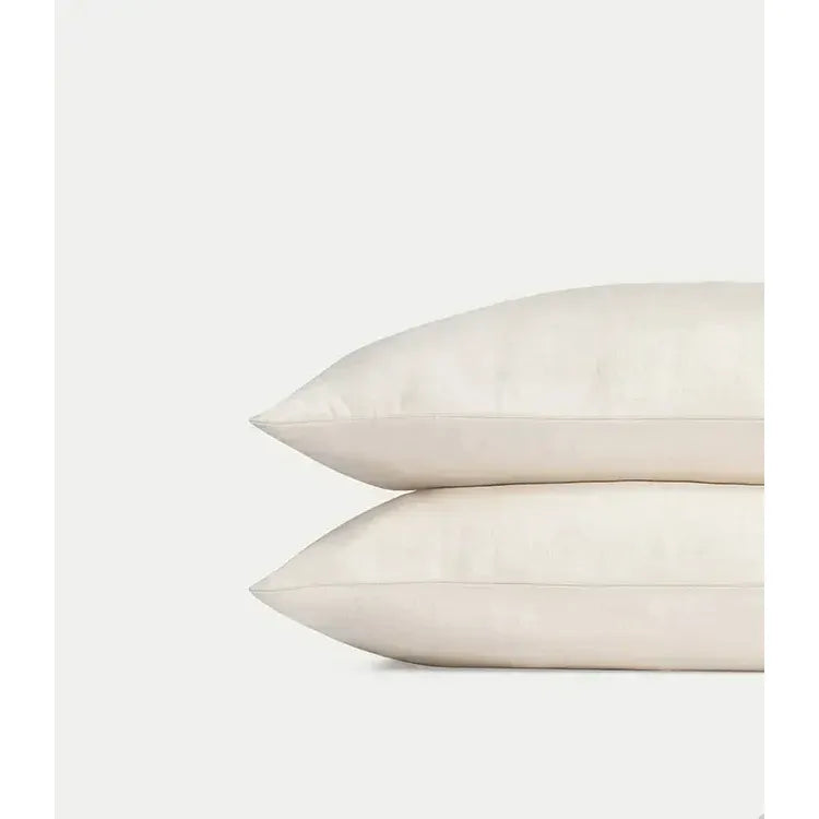 Cozy Earth Linen Bamboo Pillow Shams Available in Standard and King Sizes - Image 2