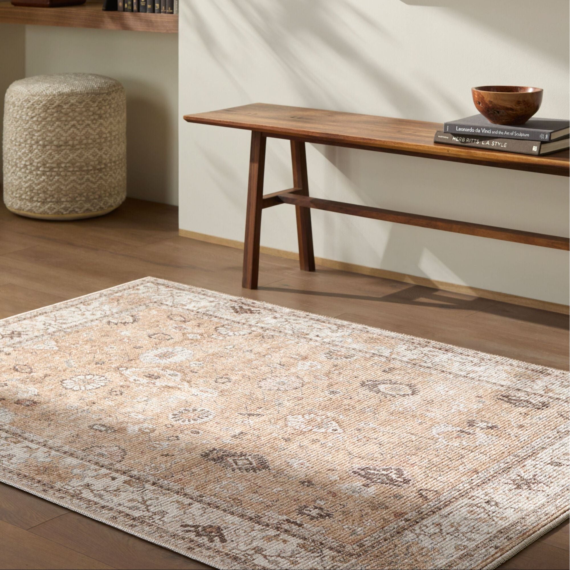 Becki Owens x LIVABLISS Davina Machine Woven Rug - Image 1