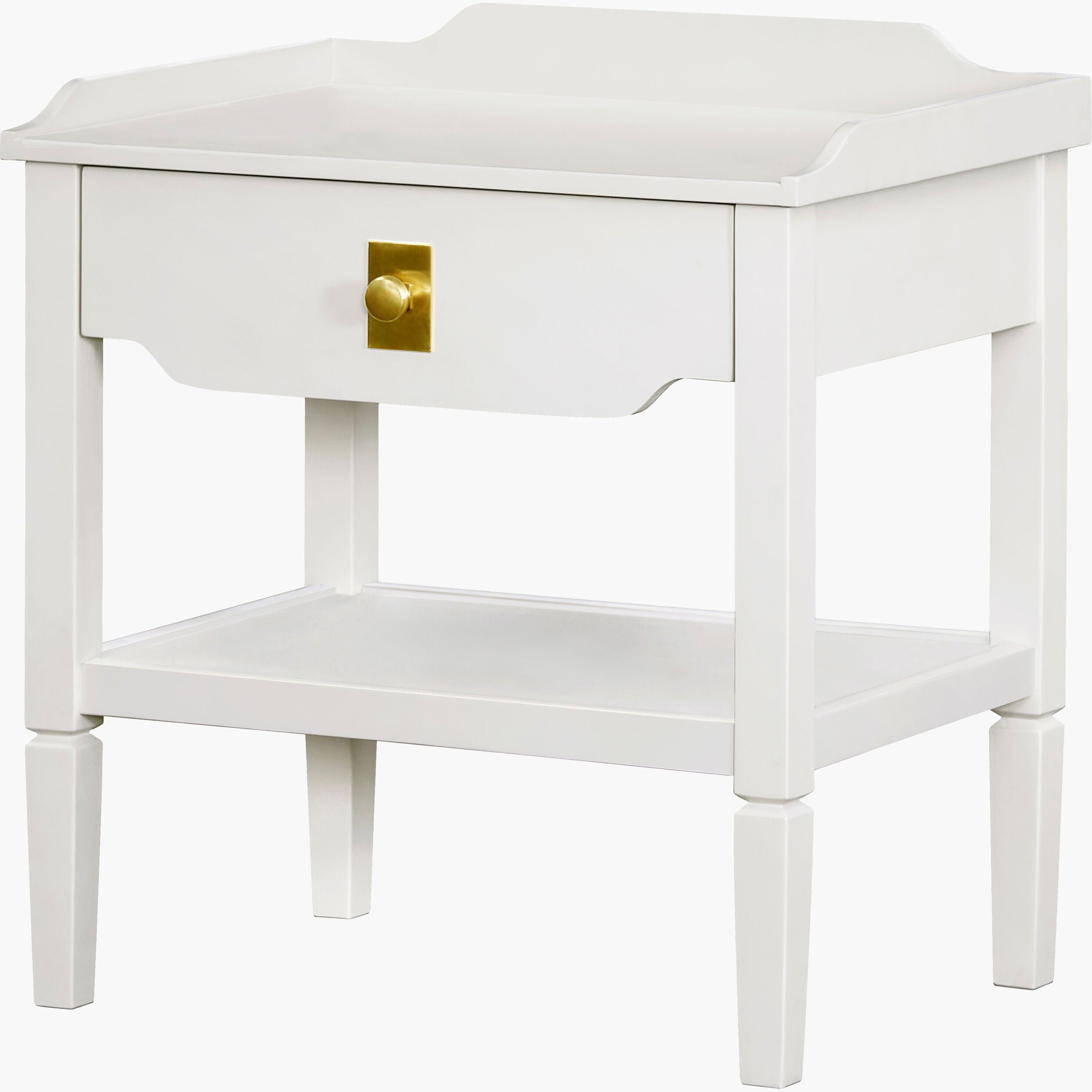 Becki Owens x LIVABLISS Doheny End Table in White