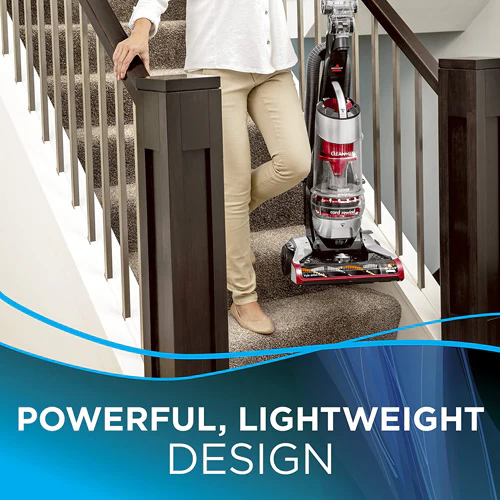 Bissell CleanView 1825 Vacuum Cleaner, 13-1/2 in W Cleaning Path, Red/Silver - Image 2