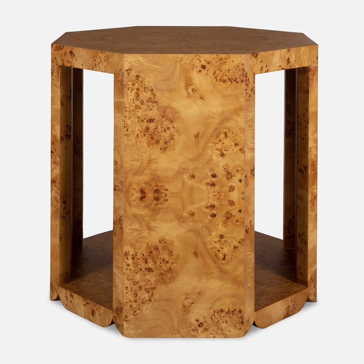 Uttermost Indus Burl Side Table - Image 1
