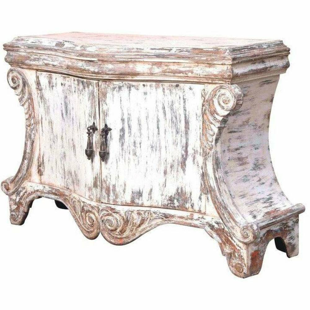 Casa Bonita Peruvian Hand-Painted Carved Wood Pegasus Buffet - Image 1